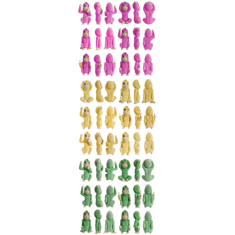 Fuzzy-Chimp---Joguines-petites-animals-de-plàstic-WJ0070-Joguines-Little-Fuzzy-Chimp-Figura 2