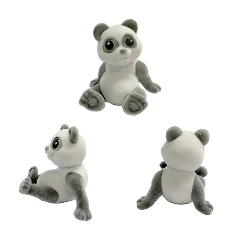 WJ0041 Mini 3D Toy - Nagdagsang nga Panda nga Ganahan sa 1