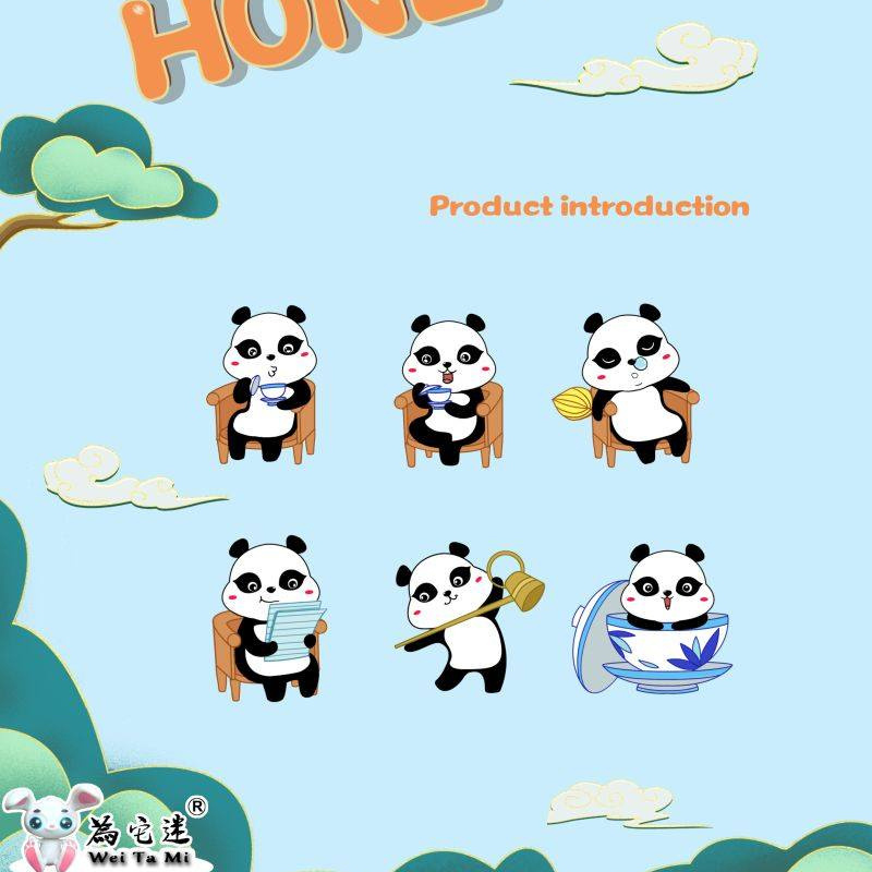 Harika-Tasarımlar-Ve-Koleksiyonluk-Szechuan-Pandalar-Aşk-Çay-Oyuncaklar1